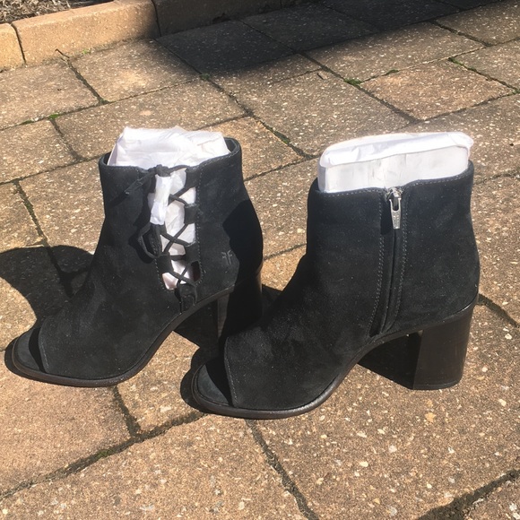 Brand New Frye Amy Side Ghillie Boots - Picture 9 of 13